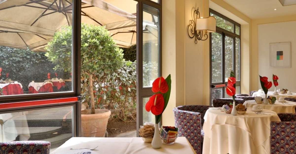 Een foto van de faciliteiten bij Grand Hotel Adriatico Florence