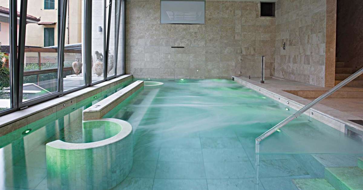 Een foto van de faciliteiten bij Grand Hotel Croce di Malta