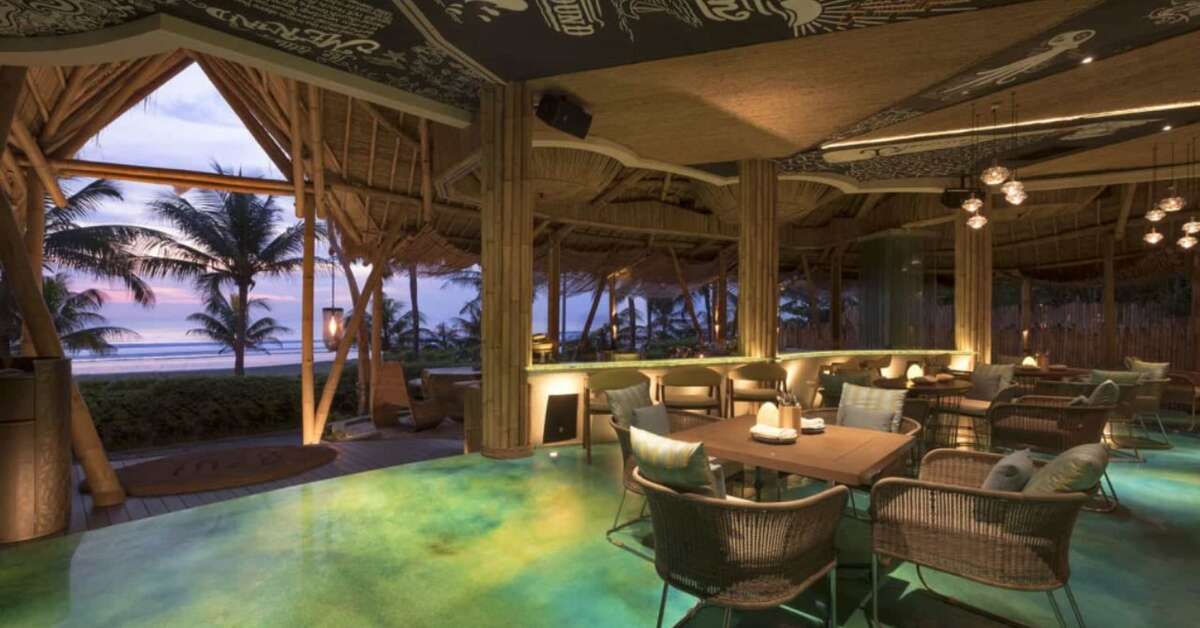 Een foto van het zwembad bij Bali Mandira Beach Resort & Spa