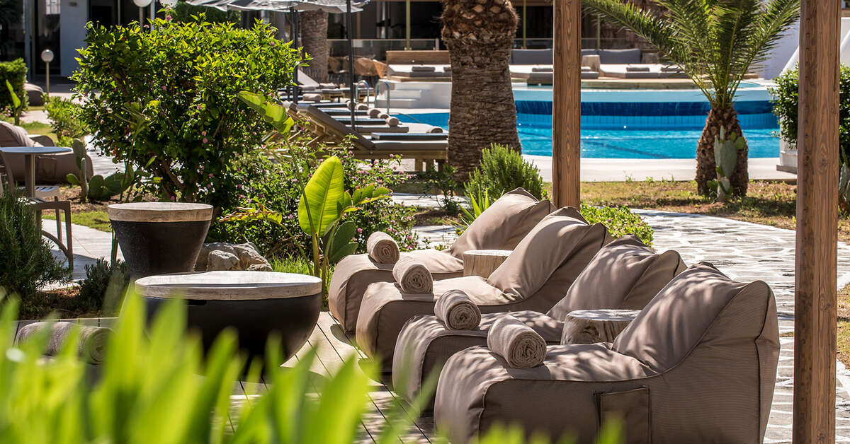 Een foto van het zwembad bij Enorme Maya Beach Resort