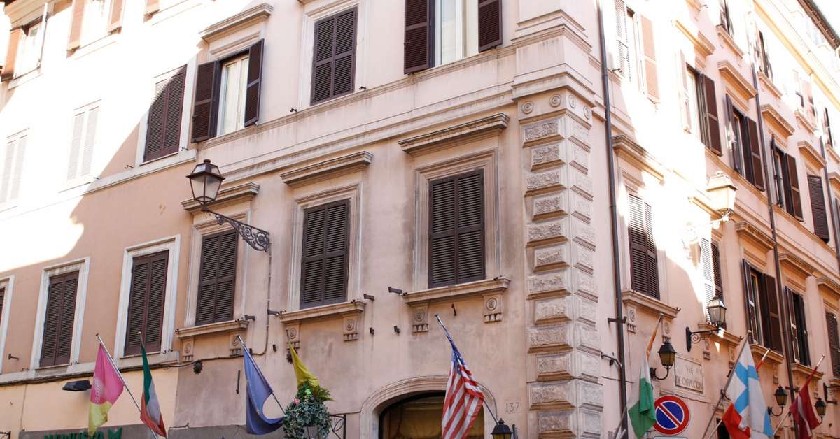 Een foto van een overzicht van BH hotel Roma