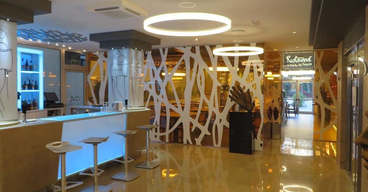 Ein Foto von den Einrichtungen im Hotel Evenia Rossello