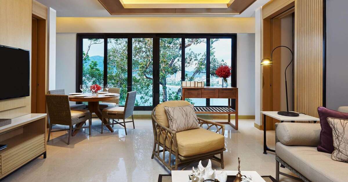 Een foto van het interieur van Amari Phuket