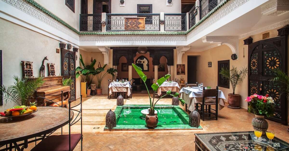 Ein Foto von den Einrichtungen im Riad Haraka
