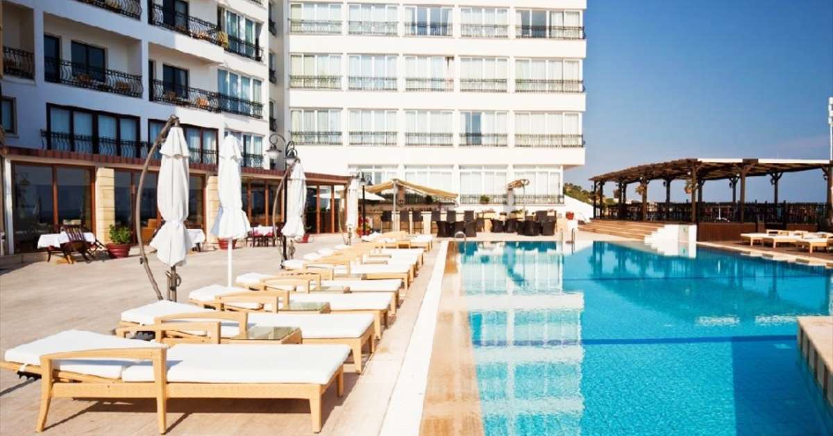 Een foto van het zwembad bij Ada Beach Hotel
