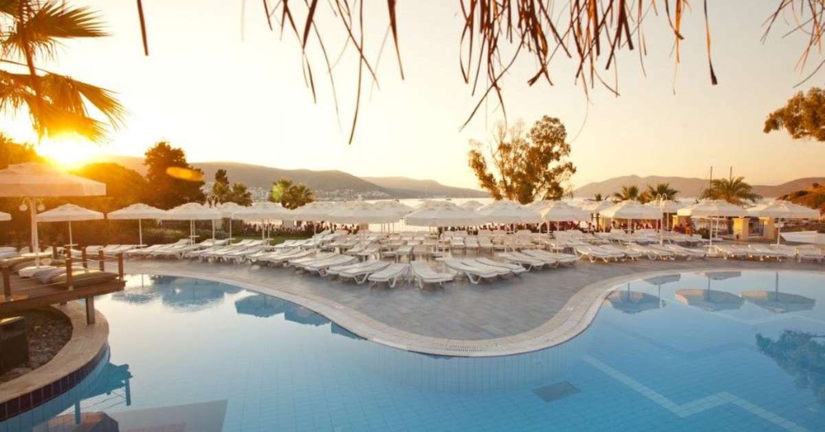 Een foto van het zwembad bij Salmakis Resort & Spa