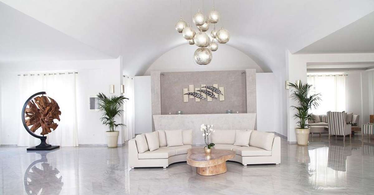 Een foto van het interieur van El Greco Resort & Spa