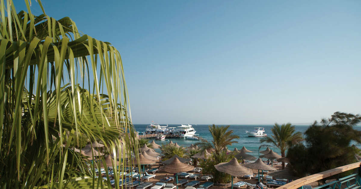 Een foto van het strand bij Bella Vista Resort Hurghada