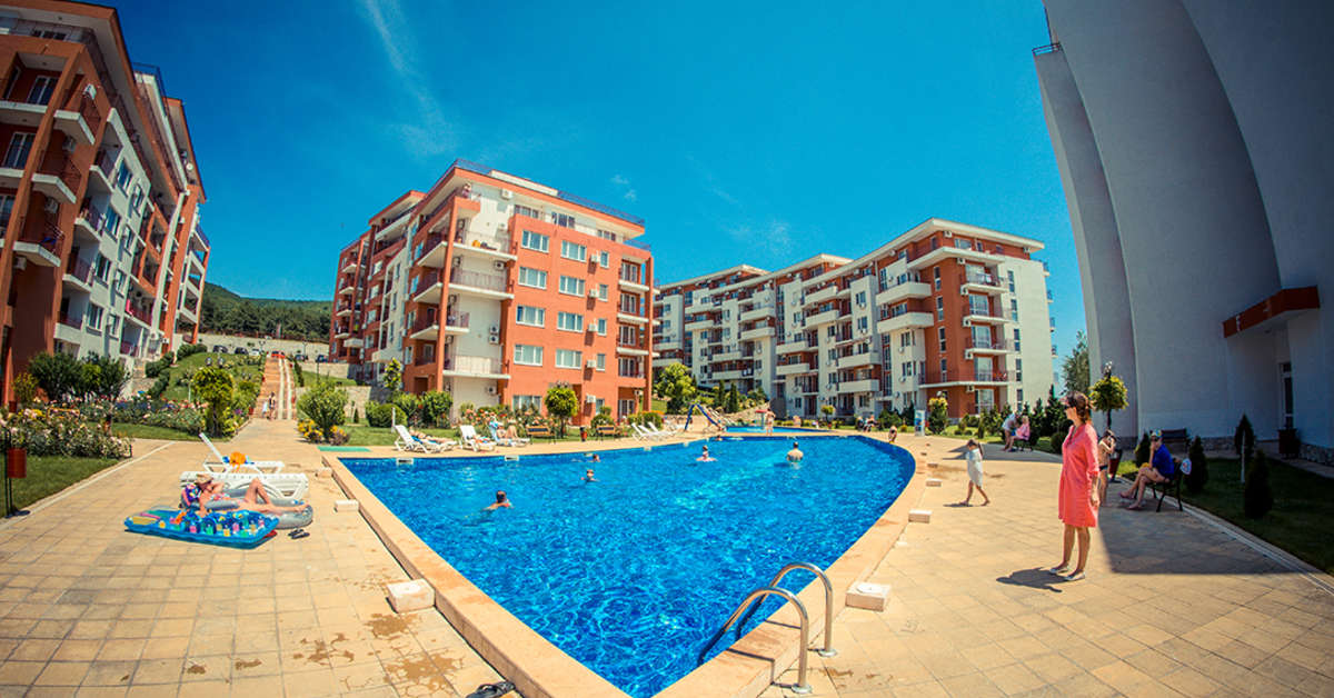 Een foto van Panorama Fort Beach