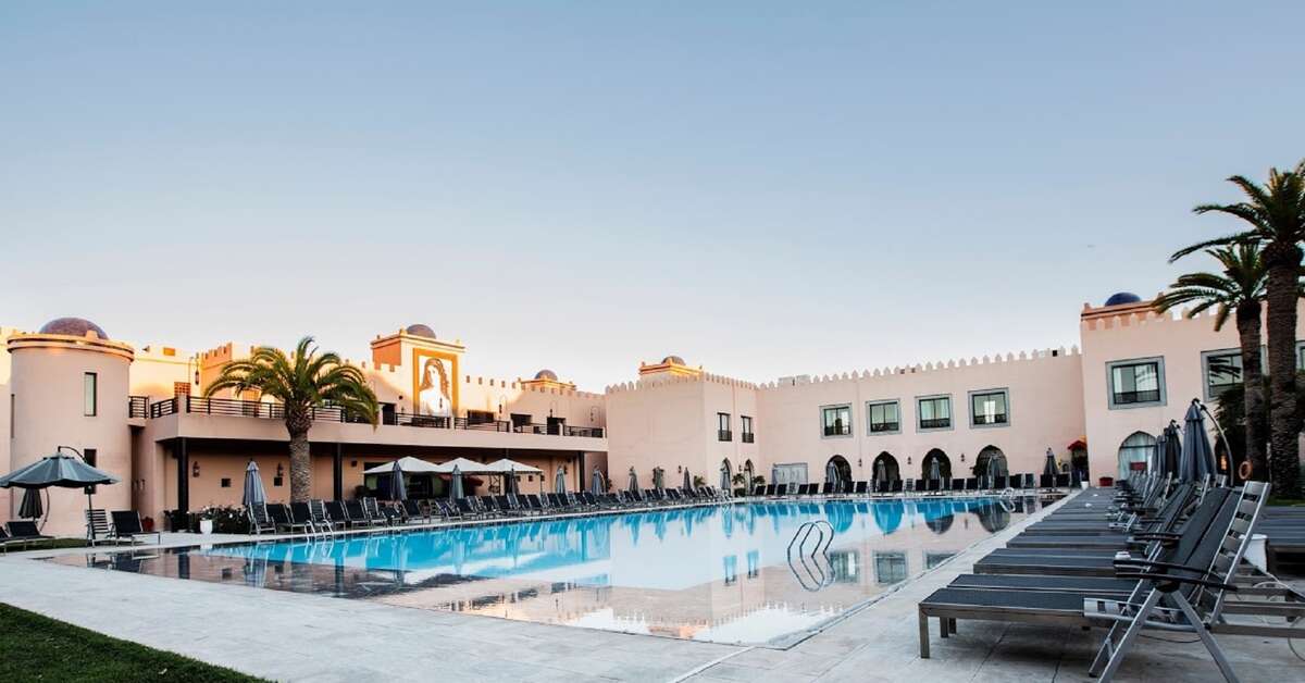 Een foto van de buitenkant van Adam Park Marrakech Hotel & Spa