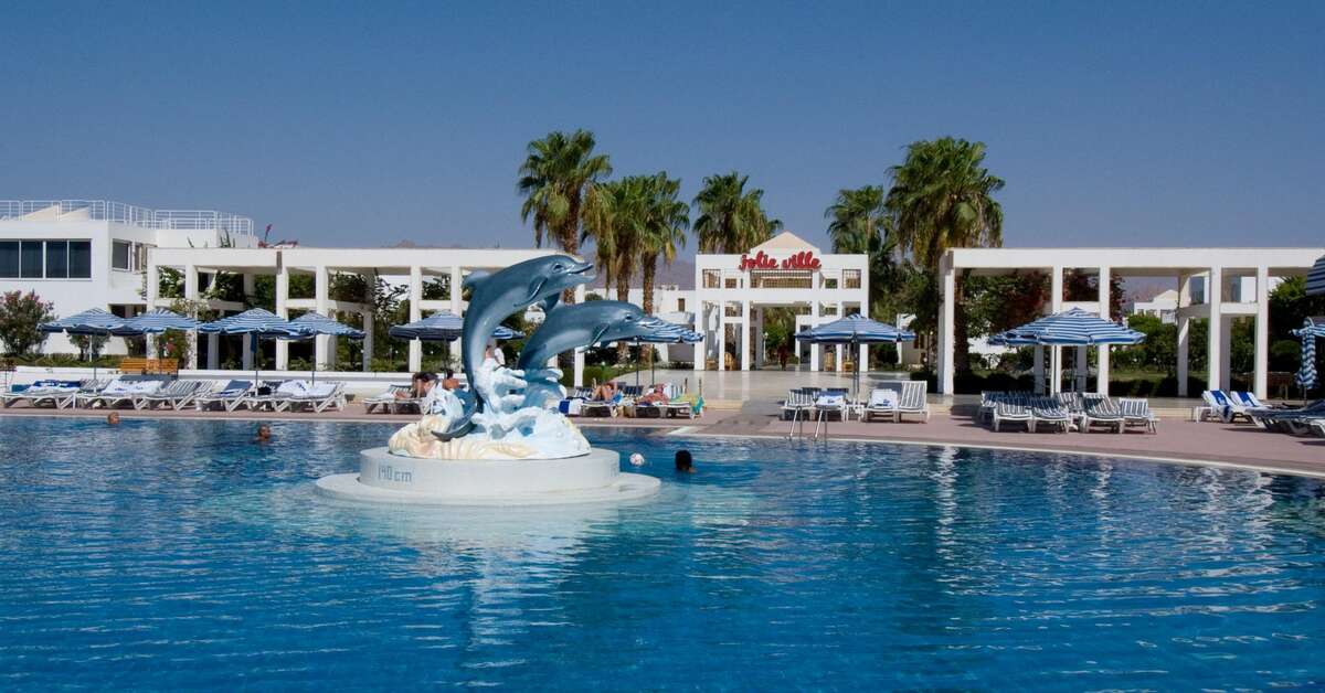 Ein Foto vom Pool im Maritim Jolie Ville Resort & Casino