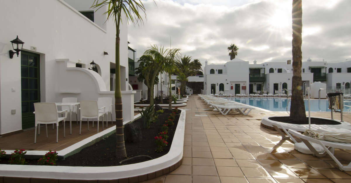 Ein Foto vom Pool im Gloria Izaro Club Hotel