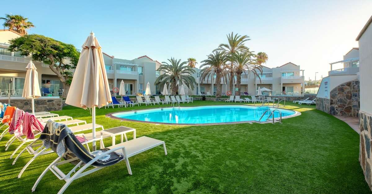 Een foto van het zwembad bij Appartementen Livvo Koala Garden