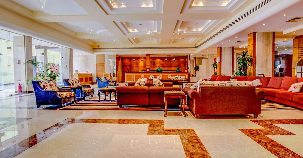 Ein Foto vom Innenbereich im Palm Beach Resort