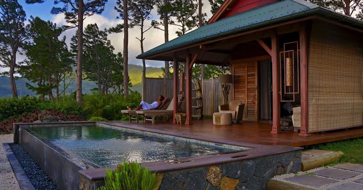 Ein Foto Lakaz Chamarel Exclusive Lodge