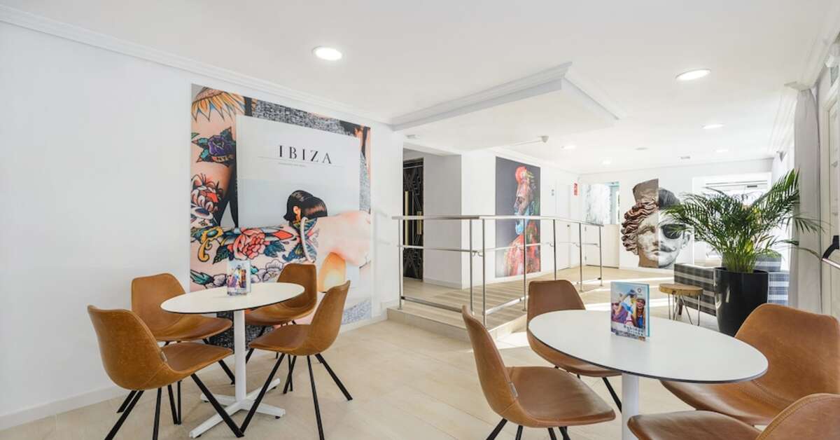 Een foto van het interieur van Hotel Vibra Lei Ibiza