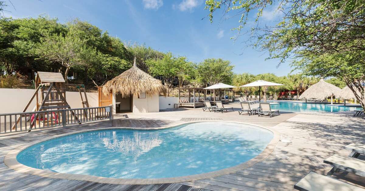 Een foto van het zwembad bij Morena Resort