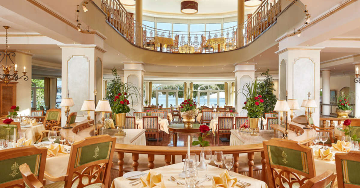 Een foto van het interieur van Grand Hotel Zell am See