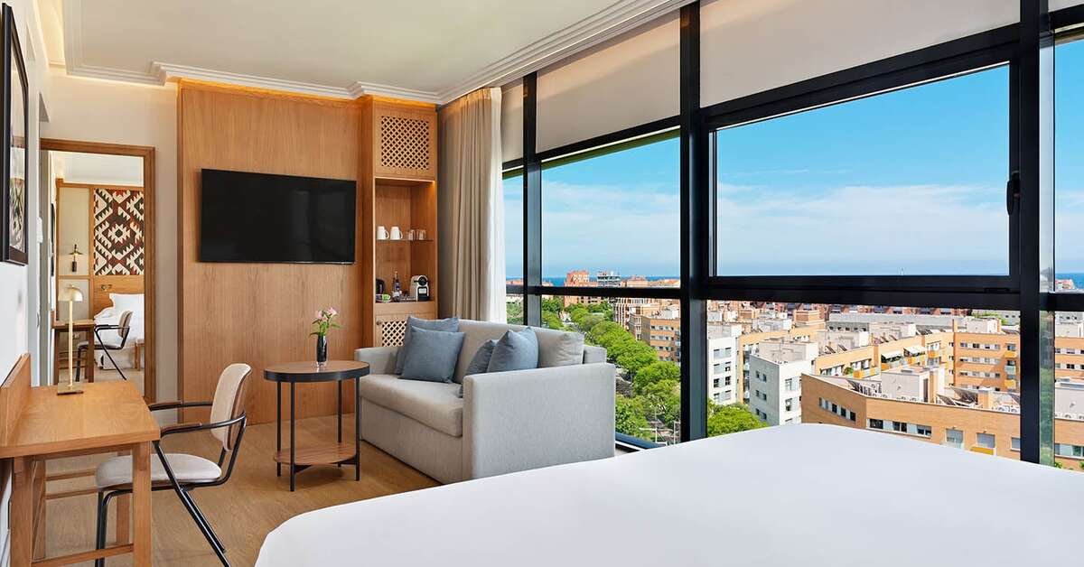 Een foto van de faciliteiten bij H10 Marina Barcelona