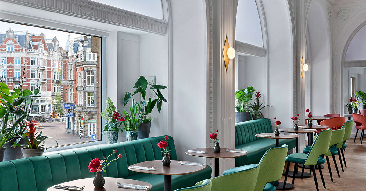 Ein Foto Nh Collection Hotel Amsterdam Flower Market