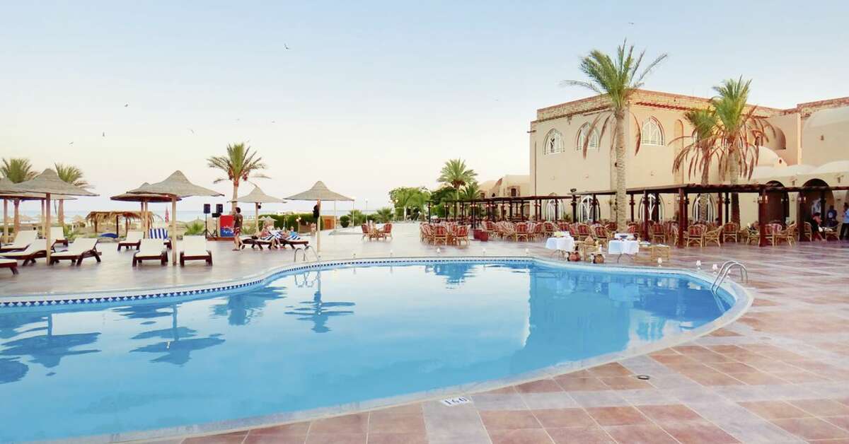 Een foto van het zwembad bij Shams Alam Beach Resort