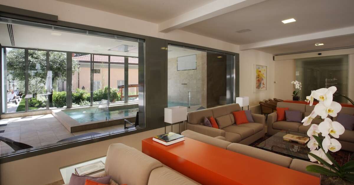 Een foto van de faciliteiten bij Grand Hotel Croce di Malta