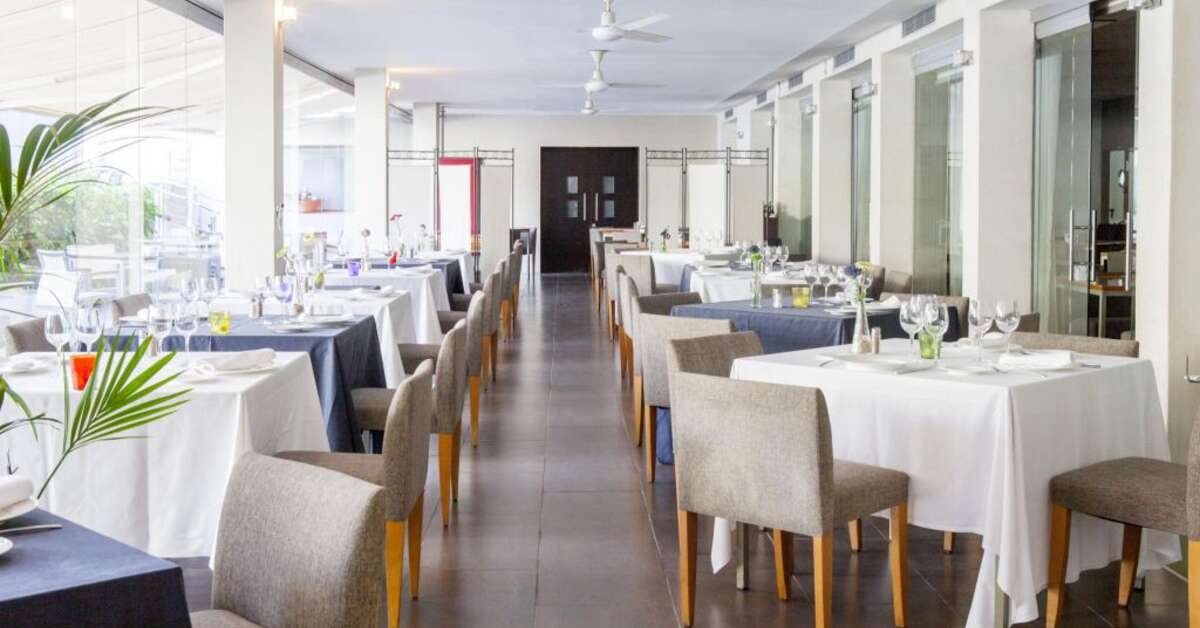 Een foto van de faciliteiten bij Hotel Ibersol Antemare Spa