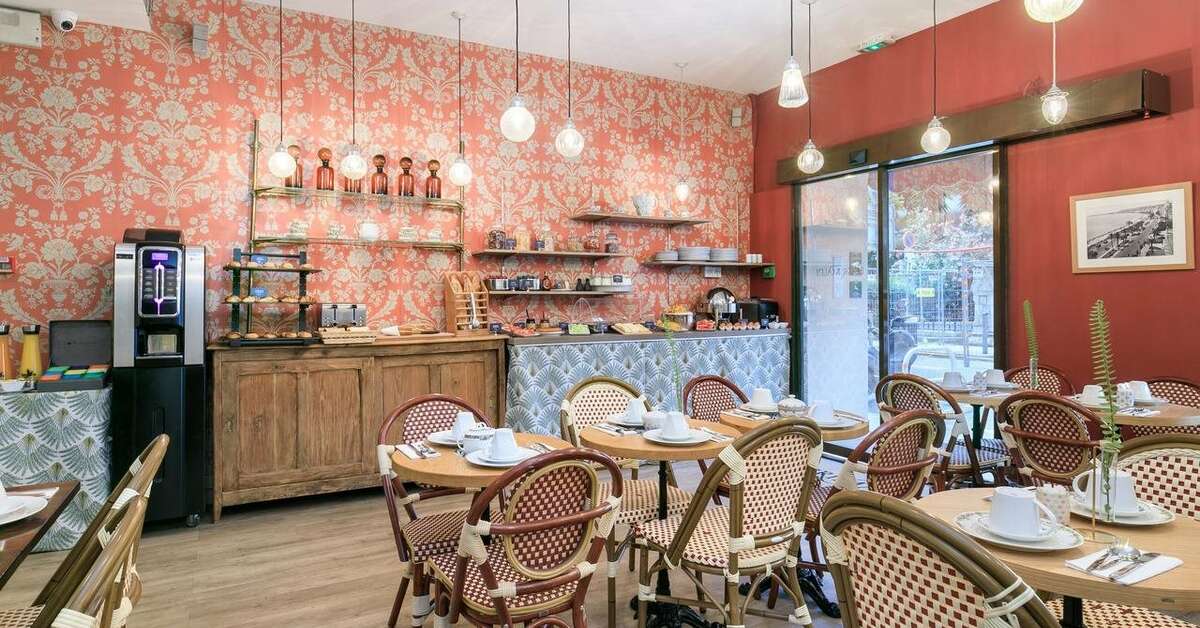 Een foto van de faciliteiten bij Hotel Le Grimaldi