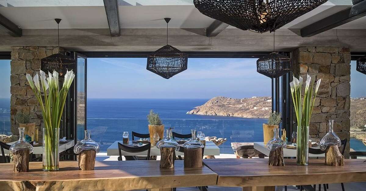 Een foto van de faciliteiten bij Myconian Utopia Relais & Chateaux
