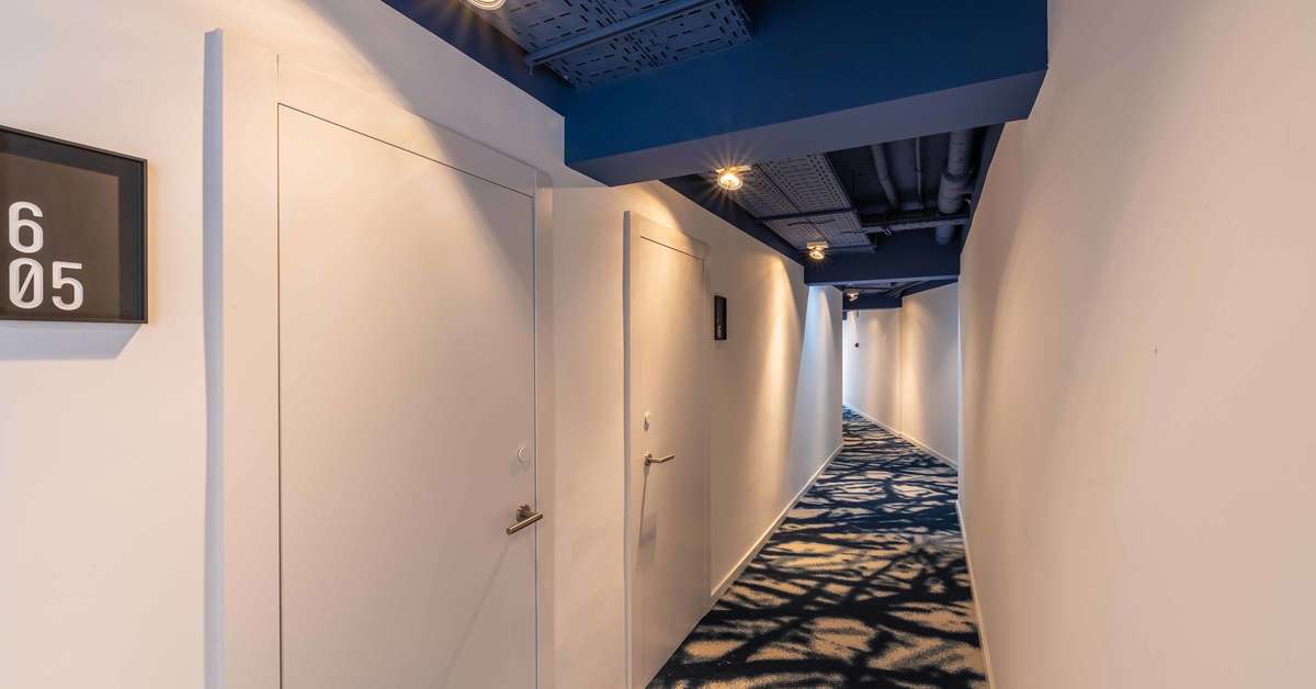Een foto van het interieur van Hotel Indigo