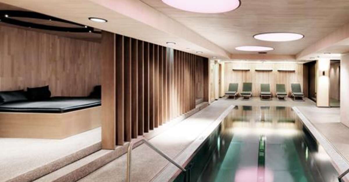 Ein Foto vom Pool im Gradonna Mountain Resort