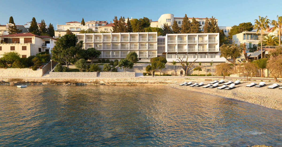 Een foto van Beach Bay Hvar Hotel