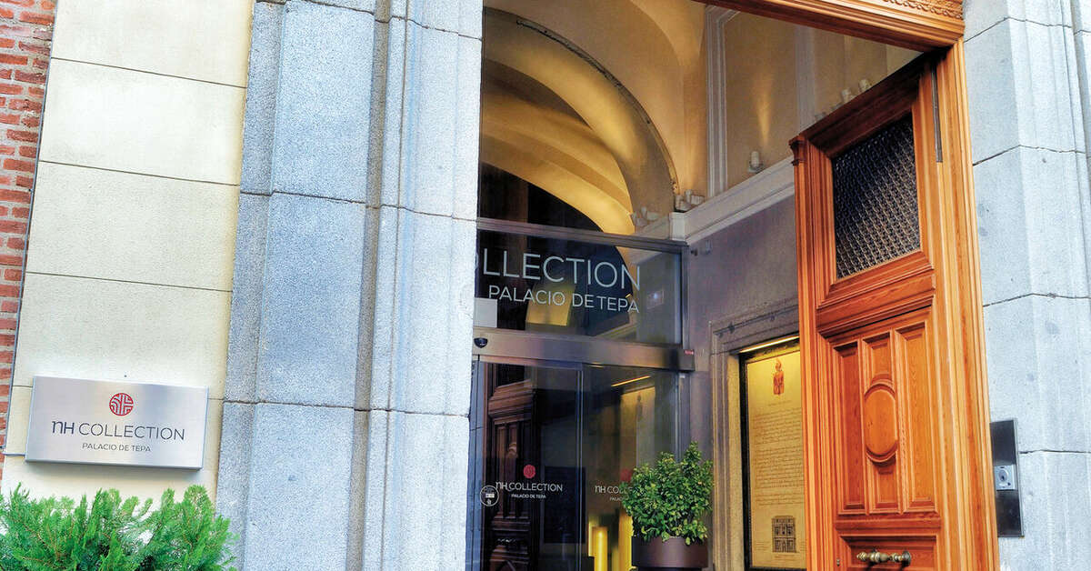 Een foto van de buitenkant van NH Collection Madrid Palacio de Tepa