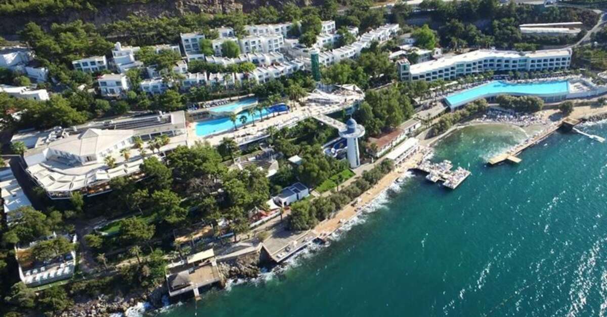 Een foto van de buitenkant van Blue Dreams Resort & Spa