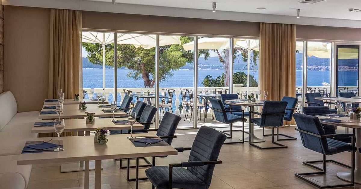 Een foto van de faciliteiten bij Aminess Younique Bellevue Hotel