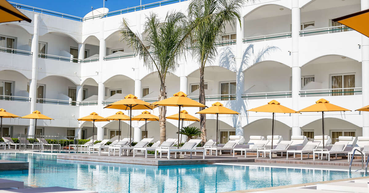 Een foto van het zwembad bij Orion Hotel Faliraki