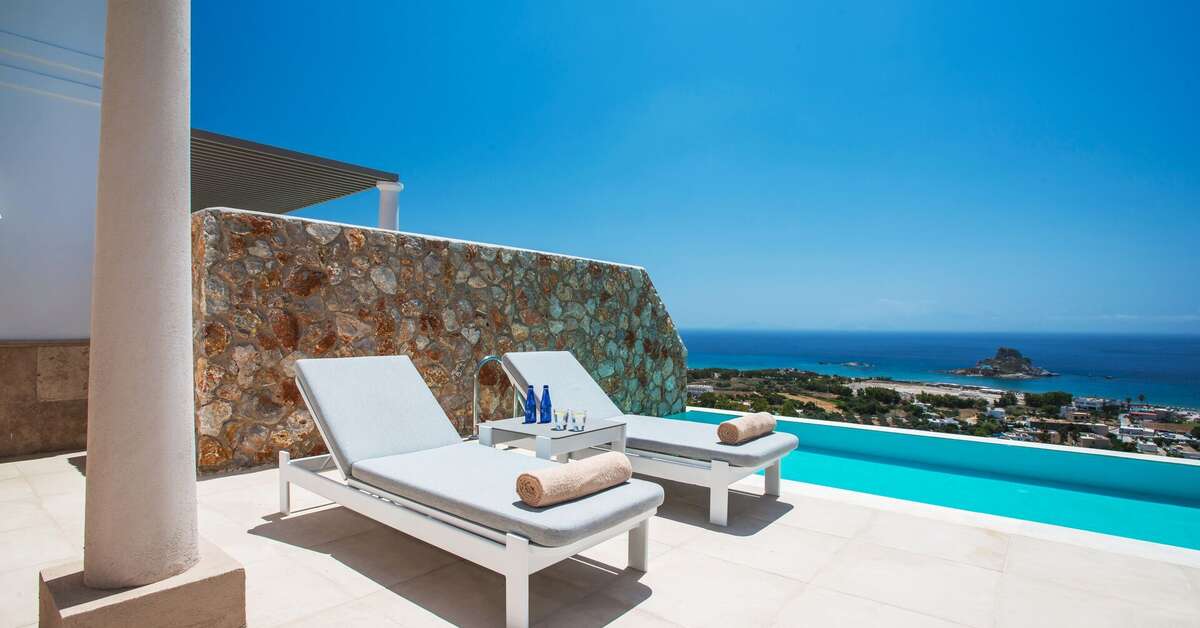 Een foto van White Rock of Kos