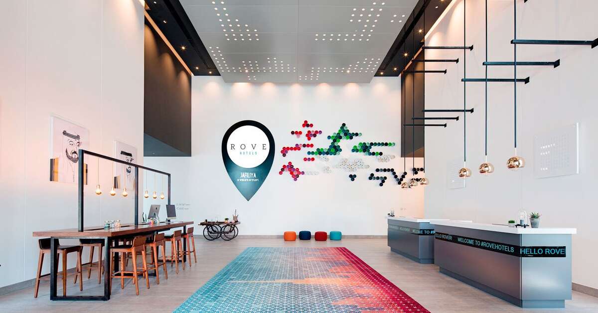Ein Foto von den Einrichtungen im Rove Trade Centre