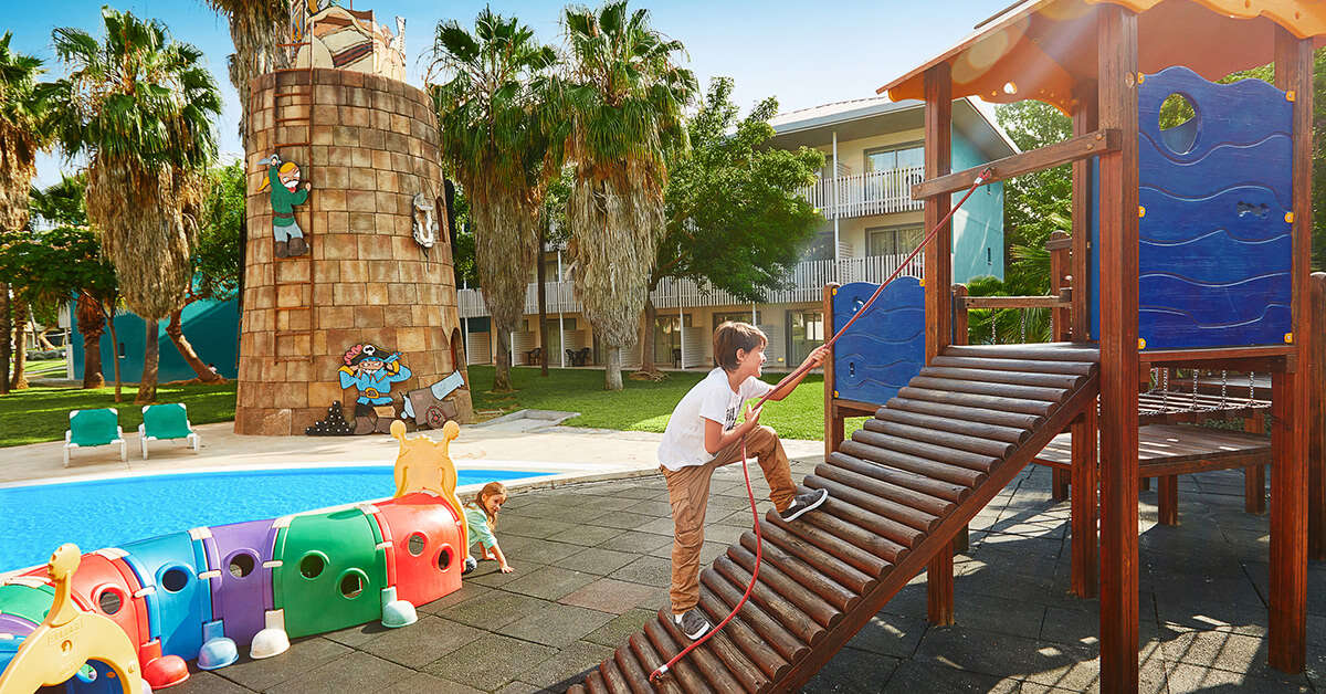 Een foto van de faciliteiten bij PortAventura Hotel El Paso