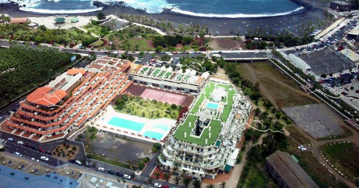 Ein Foto von der Außenansicht des Apartments Bahia Playa
