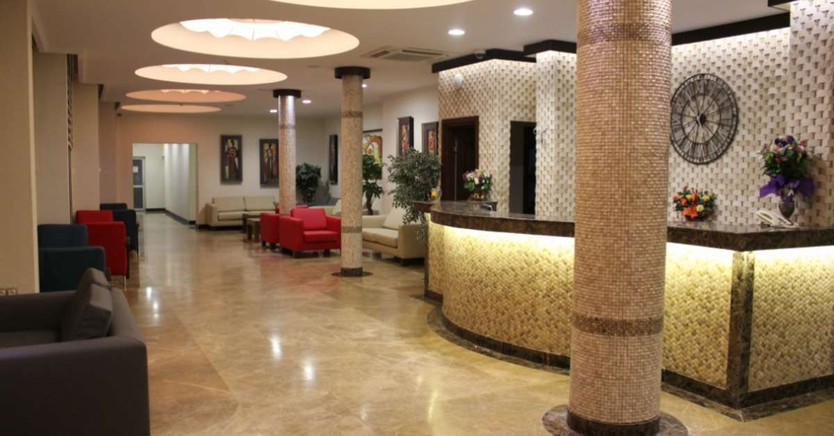 Een foto van het interieur van Arbatt Marmaris Hotel