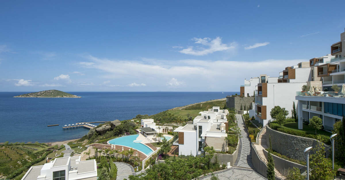 Een foto van het zwembad bij Sirene Luxury Bodrum
