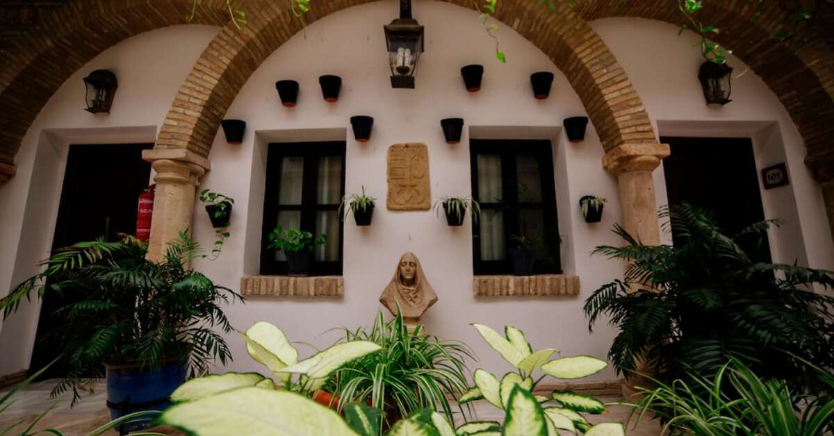 Een foto van het interieur van Hacienda Posada De Vallina