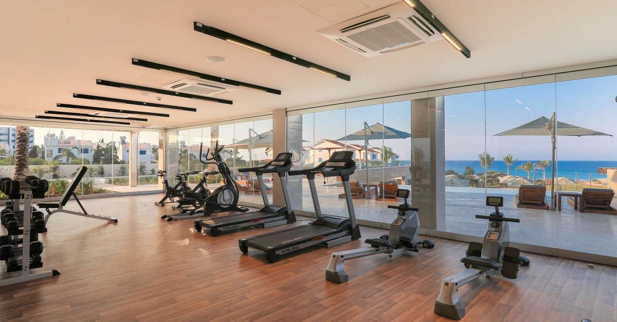 Een foto van de faciliteiten bij Cavo Zoe Seaside Hotel