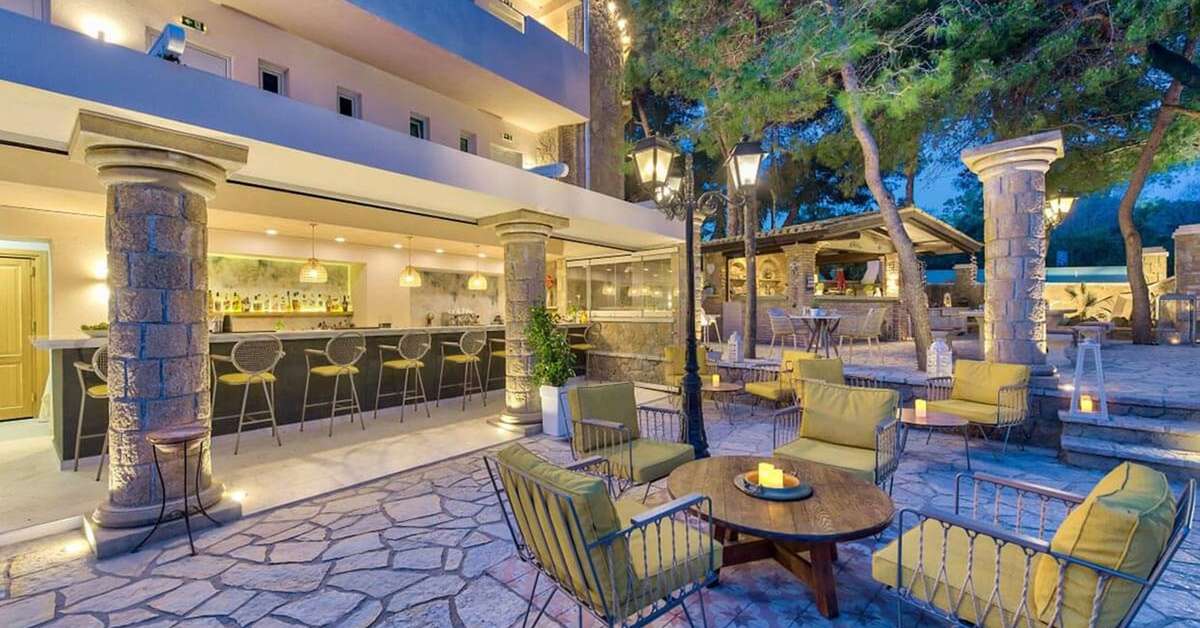 Een foto van de faciliteiten bij Hotel Vasilikos Beach