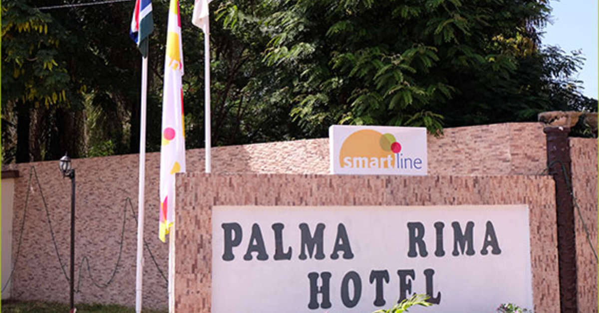 Een foto van de buitenkant van Palma Rima Hotel