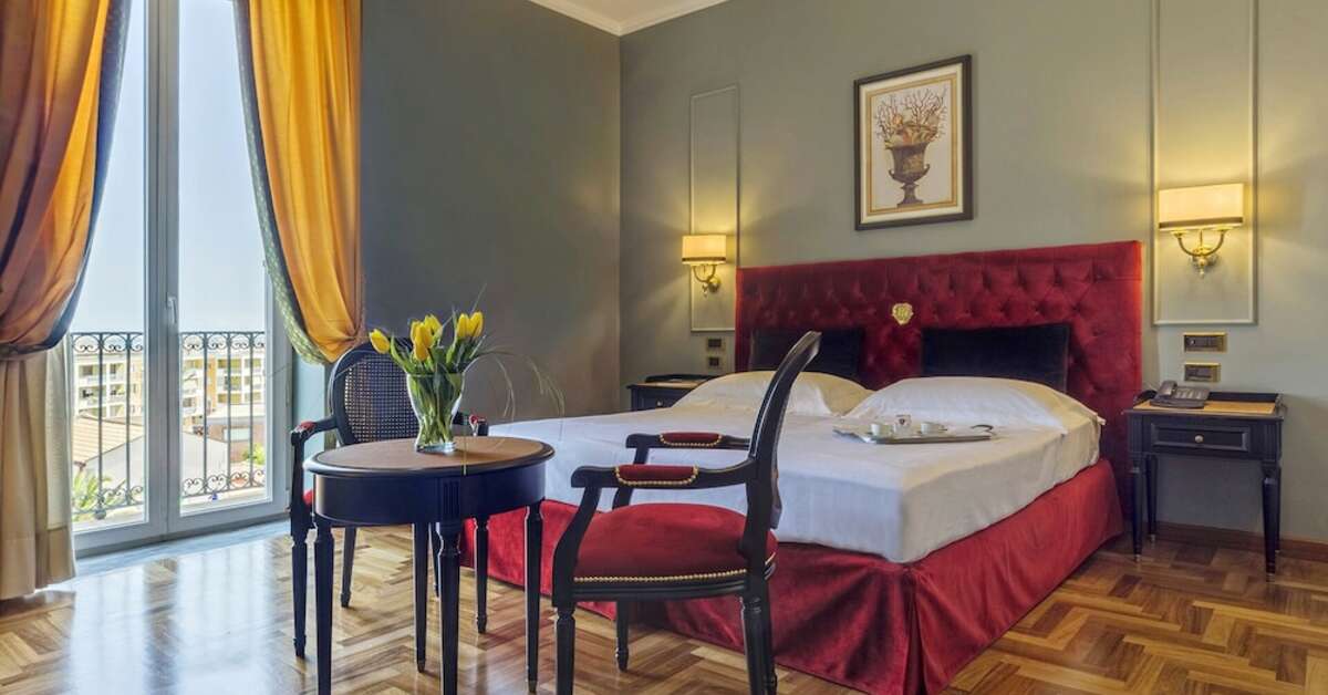 Een foto van de faciliteiten bij Grand Hotel Villa Politi