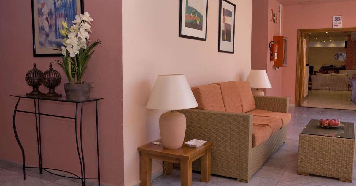 Een foto van het interieur van Appartementen Marola Park
