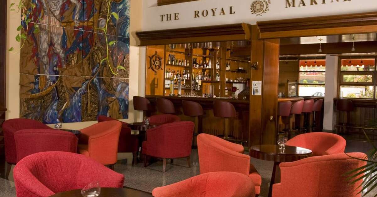 Ein Foto von den Einrichtungen im Odessa Beach Hotel