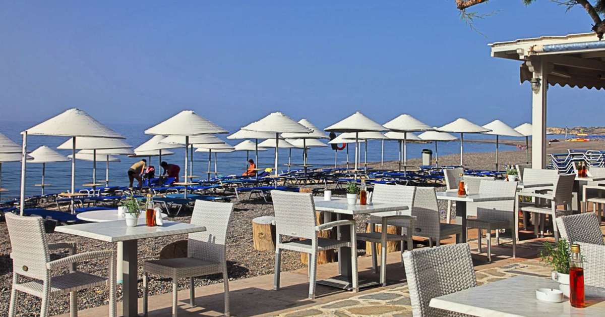 Een foto van de faciliteiten bij Coriva Beach Hotel & Bungalows